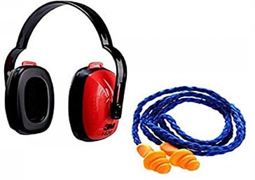 گوشی ایمنی روی گوش